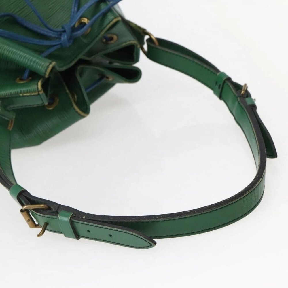 LOUIS VUITTON Epi Noe Shoulder Bag Bicolor Green Blue M44044 LV Auth 142714 - Picture 8 of 16